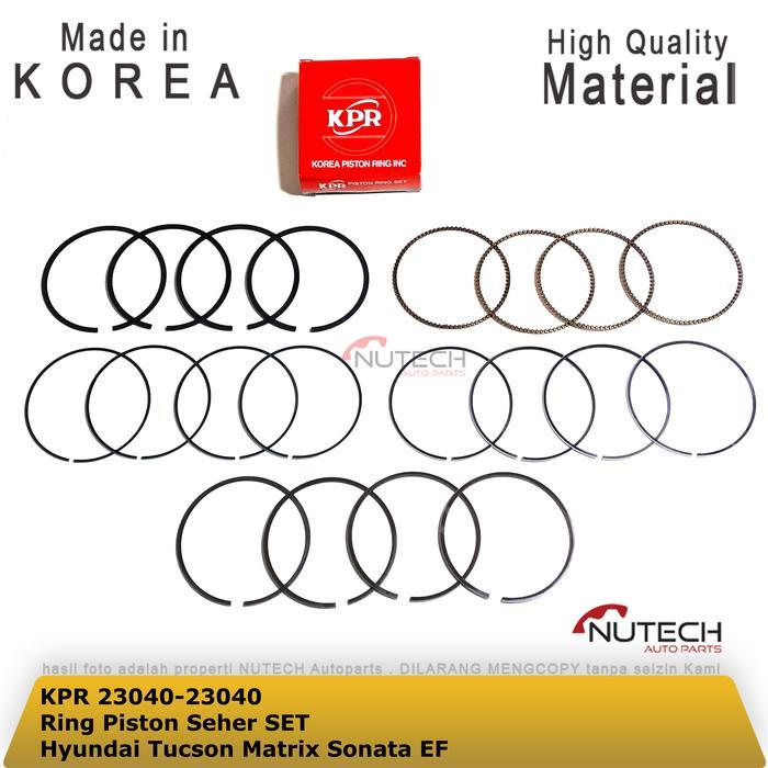 RING PISTON SEHER SET HYUNDAI TUCSON MATRIX SONATA EF OK%