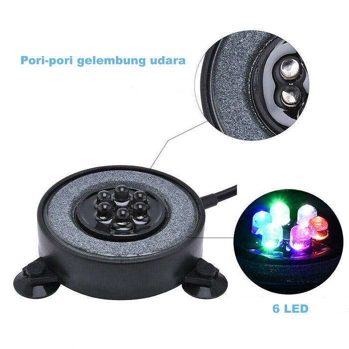 KWODE Lampu LED Akuarium RGB: Gelembung & Pencahayaan Bawah Laut Menawan
