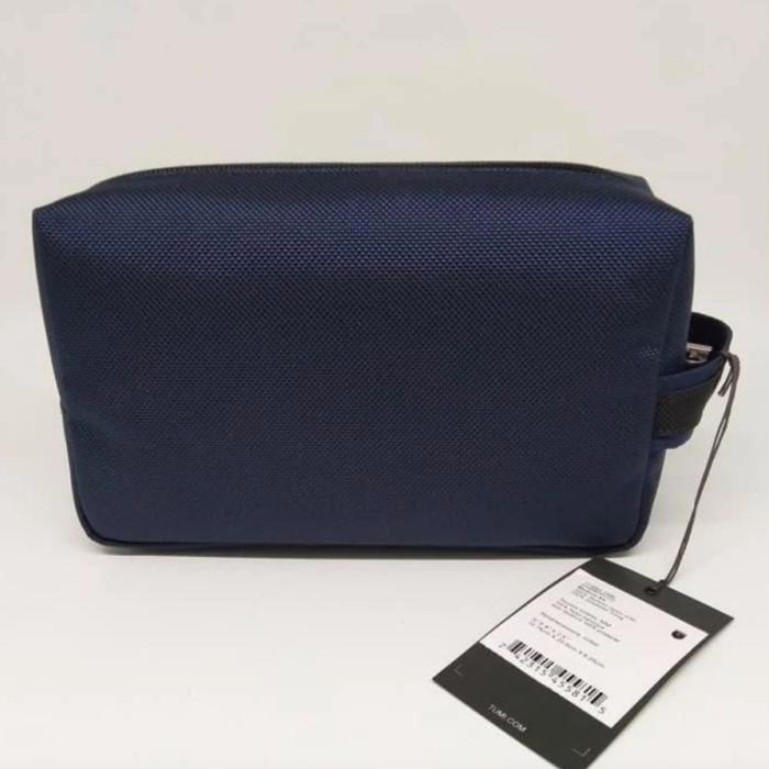 Tumi medium pouch navy for men New