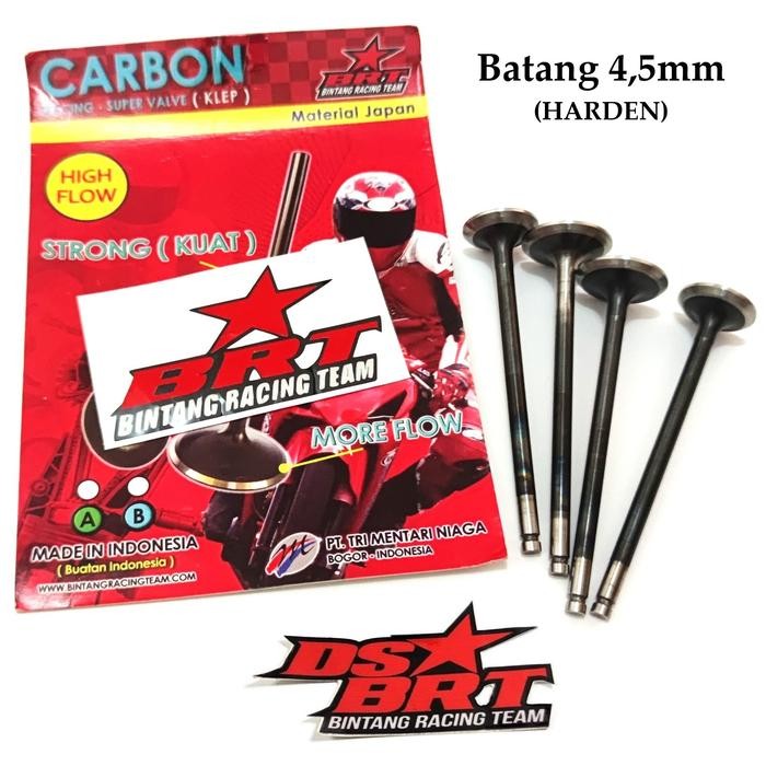 Klep Brt Carbon Suzuki Satria Fu Gsx Raider 150 4,5Mm 24 22 20 19 4.5 Mm