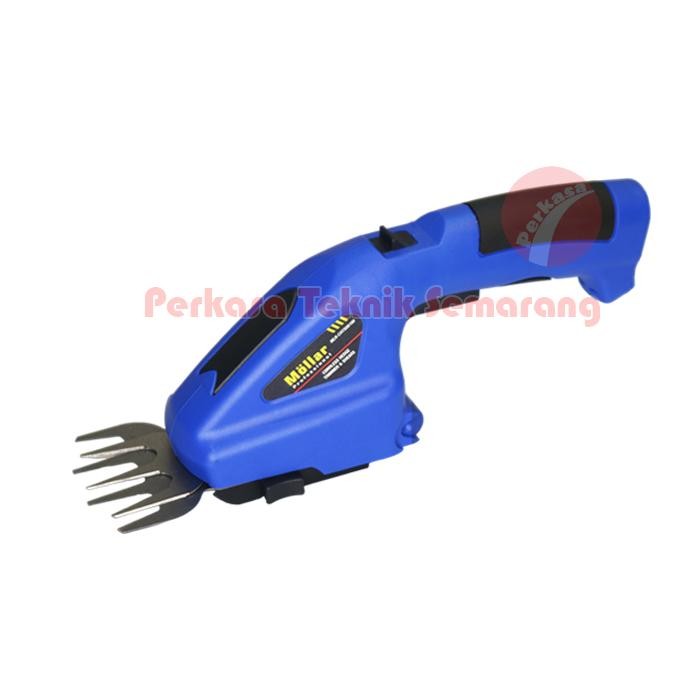 Promo Mollar Chts08100 Cukur Rumput Baterai Hedge Trimmer Shears Cordless Berkualitas