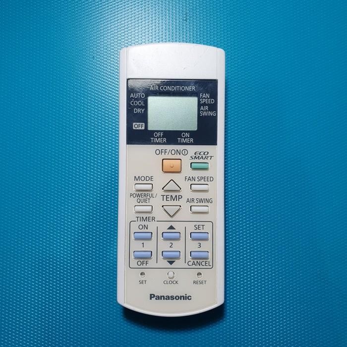 Remote AC Panasonic A75C3753 atau A75C4157 original seken