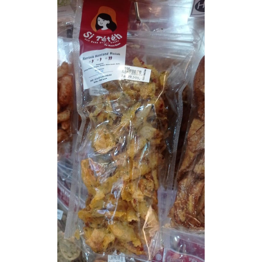 

KERIPIK KRIPIK KENTANG RUJAK SI TETEH ASLI OLEH OLEH BANDUNG VIRAL SAL