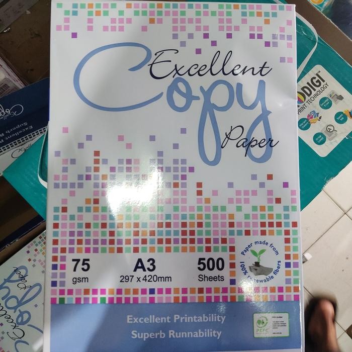 

NEW PRODUK KERTAS A3 70 GRAM / 75 GRAM DUNIA MAS WARUNG ARA67