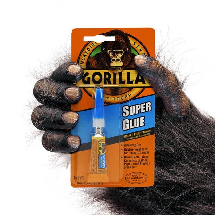 

SUPER GLUE LEM GORILLA SUPER KUAT - 3 GRAM
