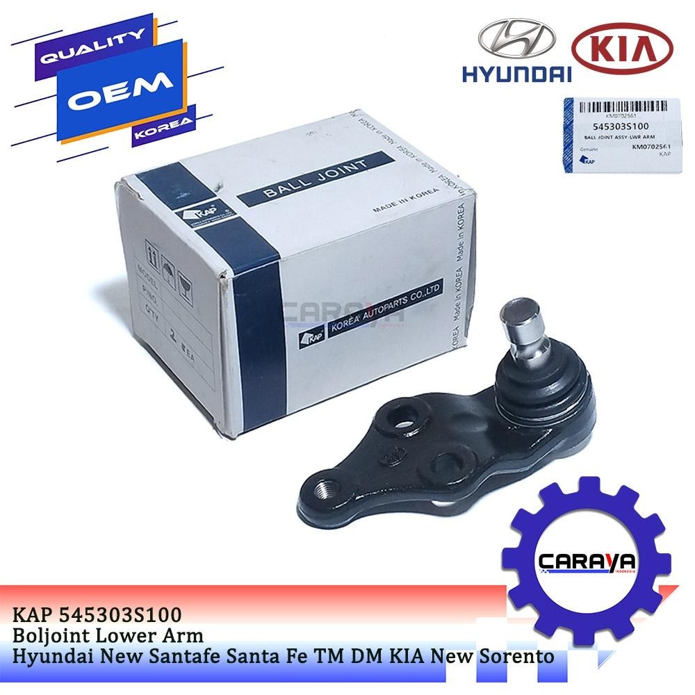 Ball Bal Joint Boljoint Balljoint Lower Arm Hyundai New Santafe Santa Fe Dm Kia New Sorento Import K