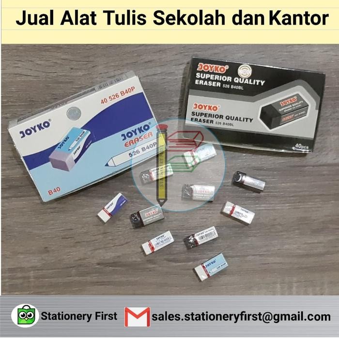

NEW PRODUK PENGHAPUS ERASER JOYKO B40P / B40BL WARUNG ARA67