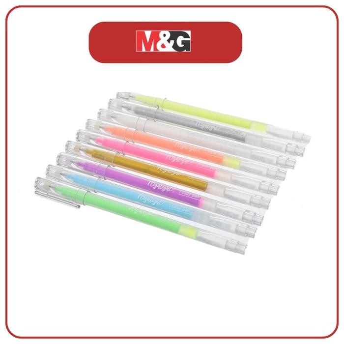 

Bisa Gosend! M&G Gel Pen / Highlight Pen Kreasi Journal 9 Warna 0.6Mm Agpy5572