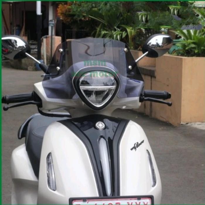 WINDSHIELD / FLYSCREEN YAMAHA FILANO AKSESORIS TEBENG ANGIN YAMAHA FILANO