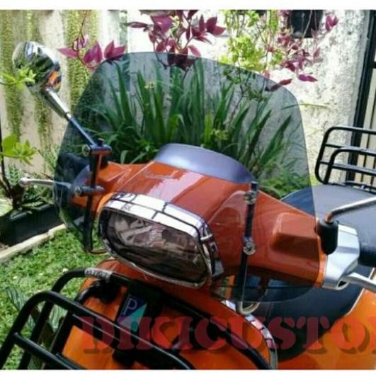 FLYSCREEN VESPA SPRINT / WINSHIELD VESPA / AKSESORIS VESPA