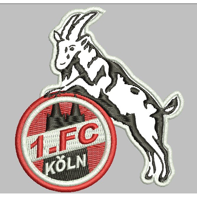 BCP-678 FC KOLN PATCH BORDIR LOGO/EMBLEM AKSESORIS