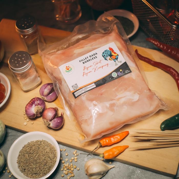 

Pilihan- Fillet Dada Ayam Kampung 500 Gram