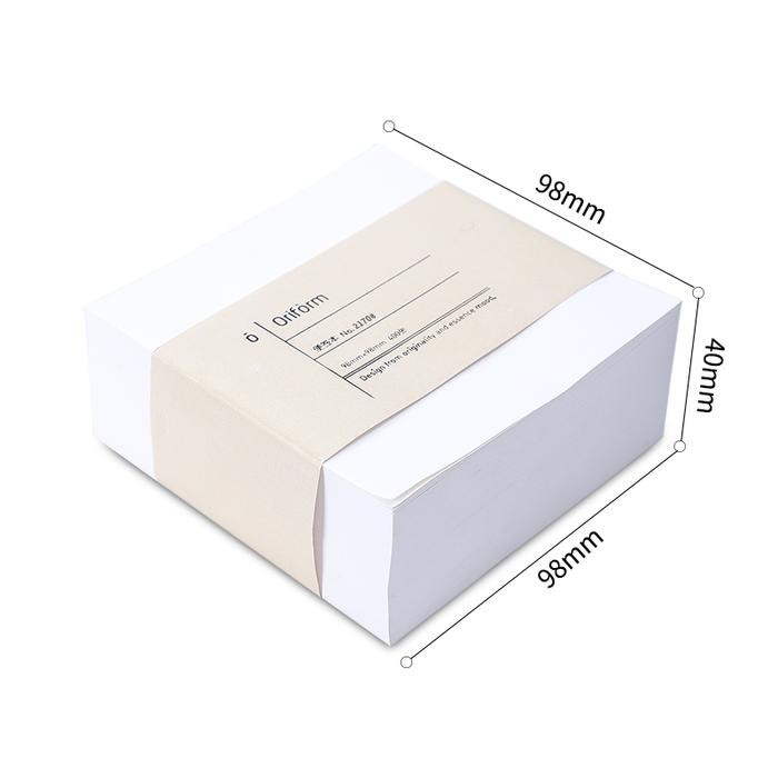 

Deli Memo Paper / Kertas Memo 400 Lembar Warna Putih Gading/Coklat 21708 21709 Stationery