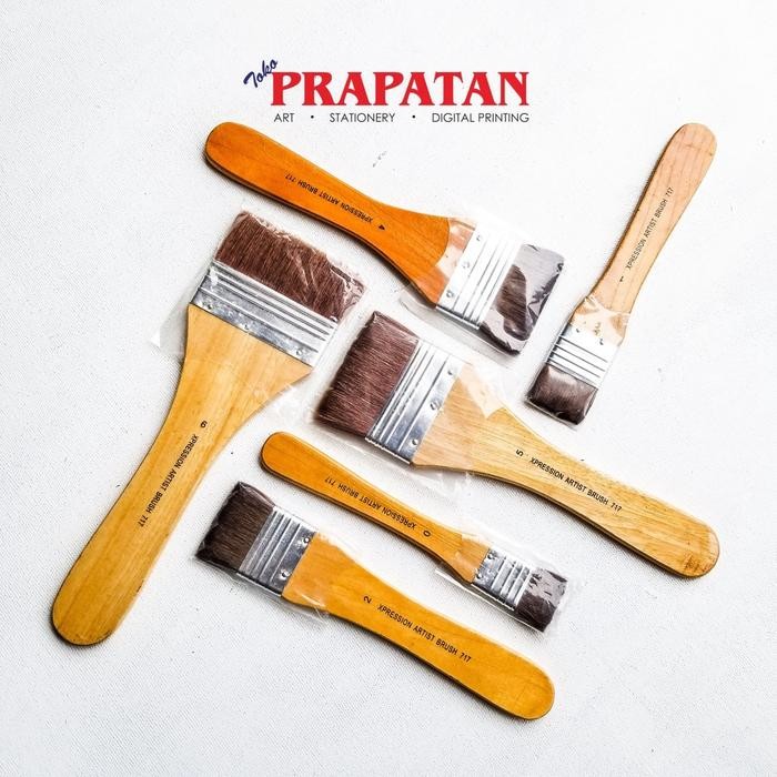 

Pilihan- Kuas Lukis Expression 717 Bulu Kuda / Expression Paint Brush