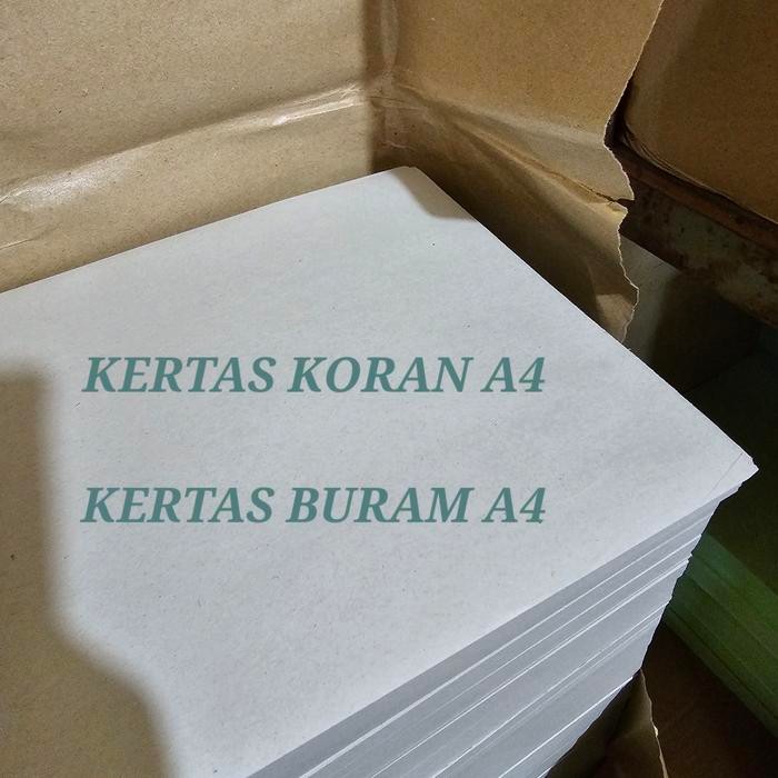 

Pilihan- Kertas Koran Buram A4