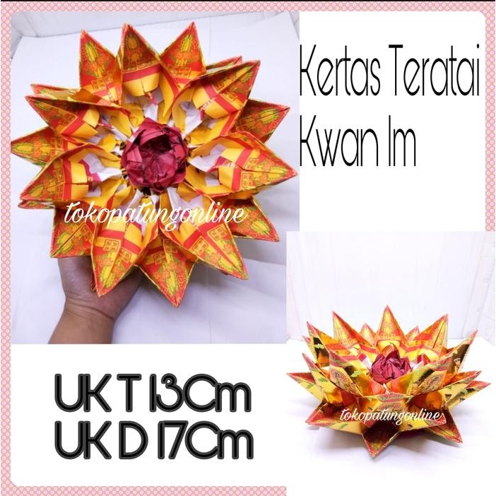 

Pilihan- Kertas Teratai Lipat Sembahyang Kwan Im