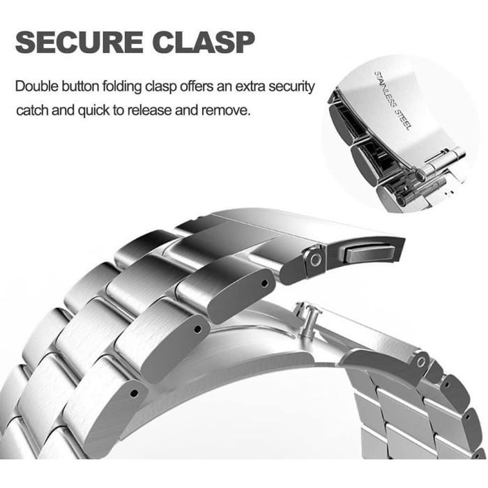 STAINLESS STEEL METAL BAND STRAP TALI JAM XIAOMI MI WATCH S1 ACTIVE