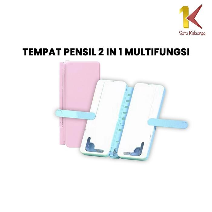

[COD] SK A73 Tempat Pensil 2IN1 Multifungsi dengan Tatakan Buku dan Papan Tulis Praktis Multifungsi