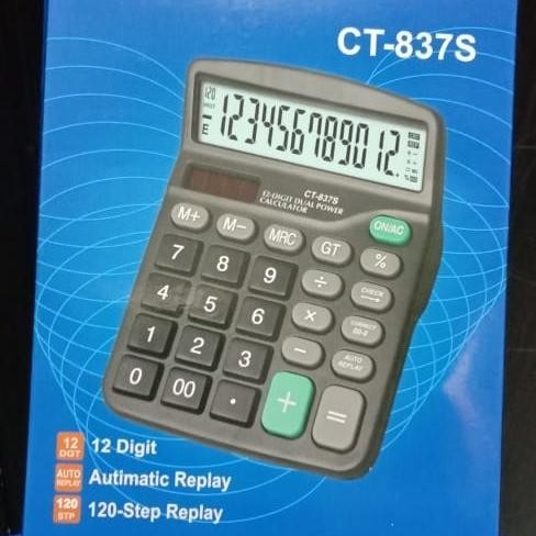 

Kalkulator 12 Digit / Calculator Citizen CT 837S