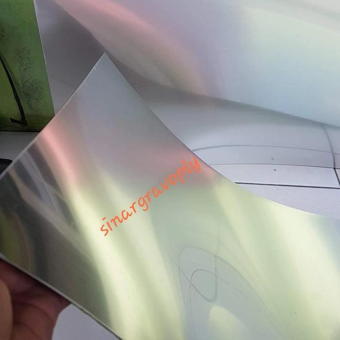 

GRAVOPLY SILVER TEKS HITAM 30X40CM TEBAL 1.5ML