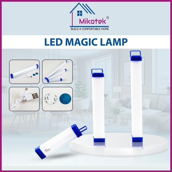 Lampu Emergency LED MIKOTEK / T5 Led Emergency USB Portable