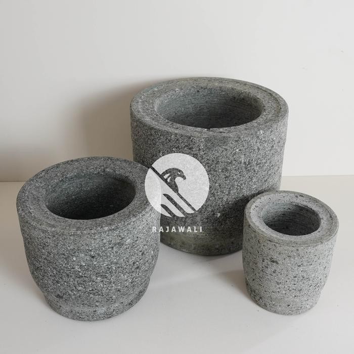 LUMPANG / ALU / ALAT PENUMBUK BUMBU DAPUR BATU ASLI