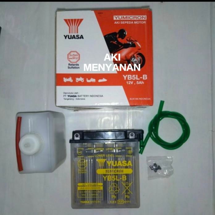 Aki Motor Yuasa Yb5Lb