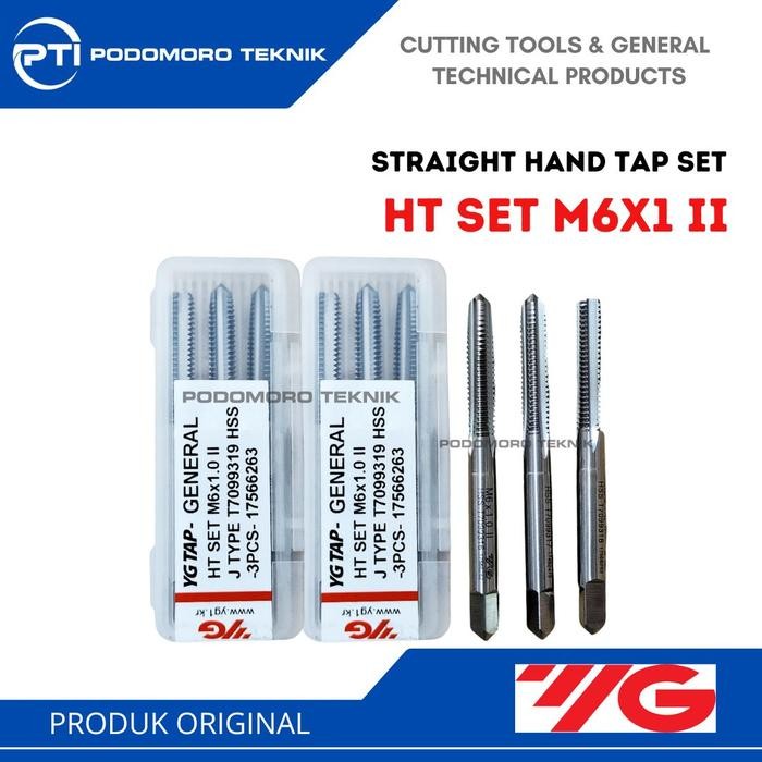 Yg1 Hand Tap M6*1.0 Tap Manual M6 Hand Tap M5*0.8 Merk Yg1