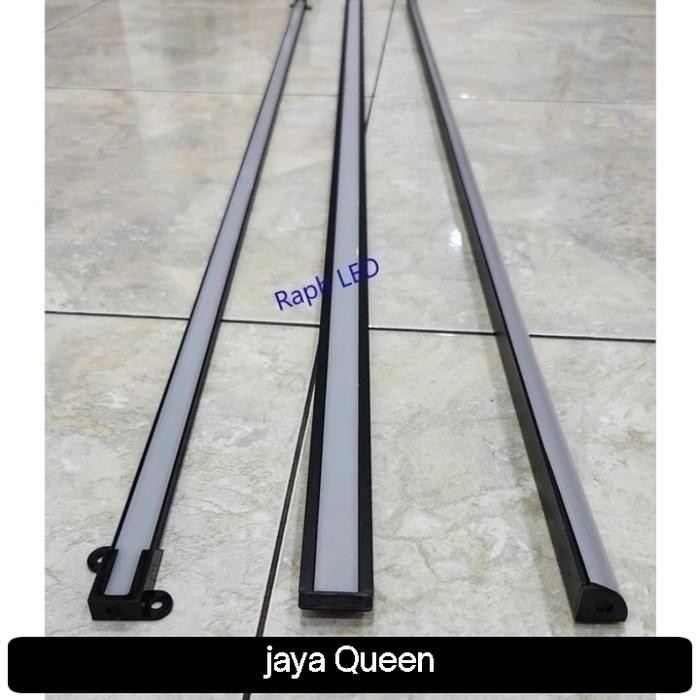 Cover Lampu Led Strip 1 Mtr Siku U Sayap / Cover Lampu Led Strip 1 Mtr