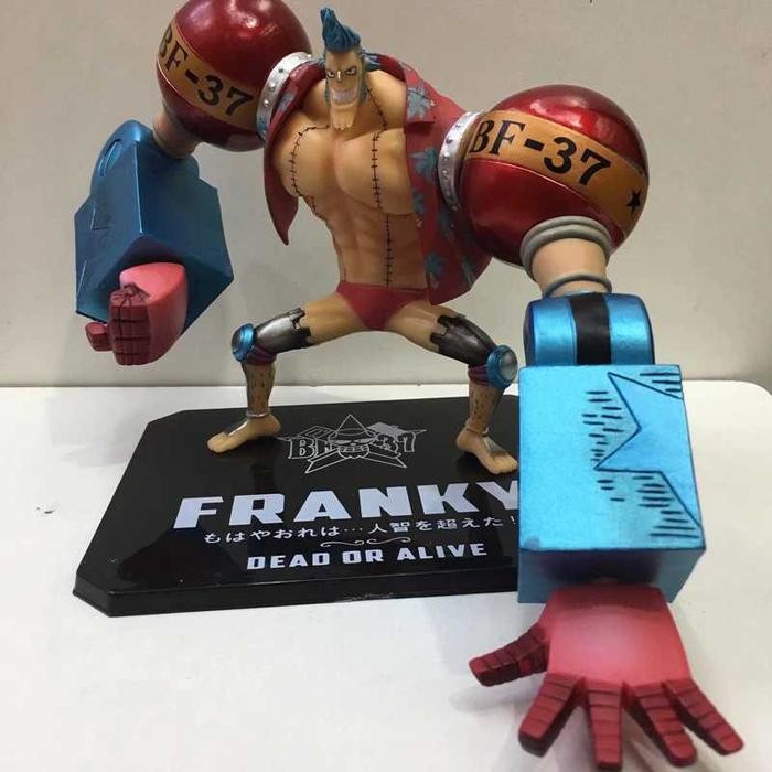 figure Franky one piece action figuarts Franky kapal sunny going merry