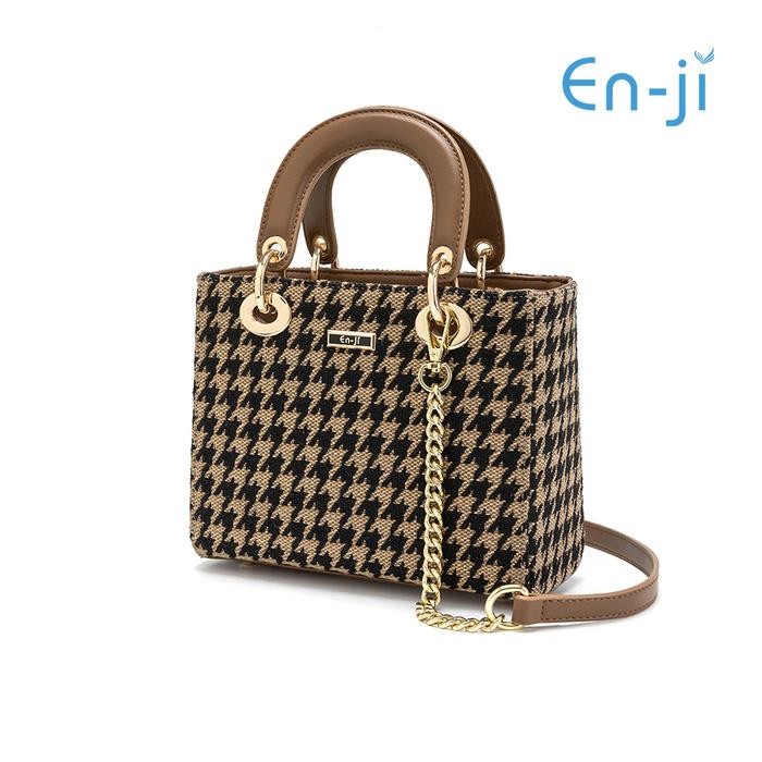 Sale Enji Tas Wanita Haejin Korean Style Handbag - Khaki