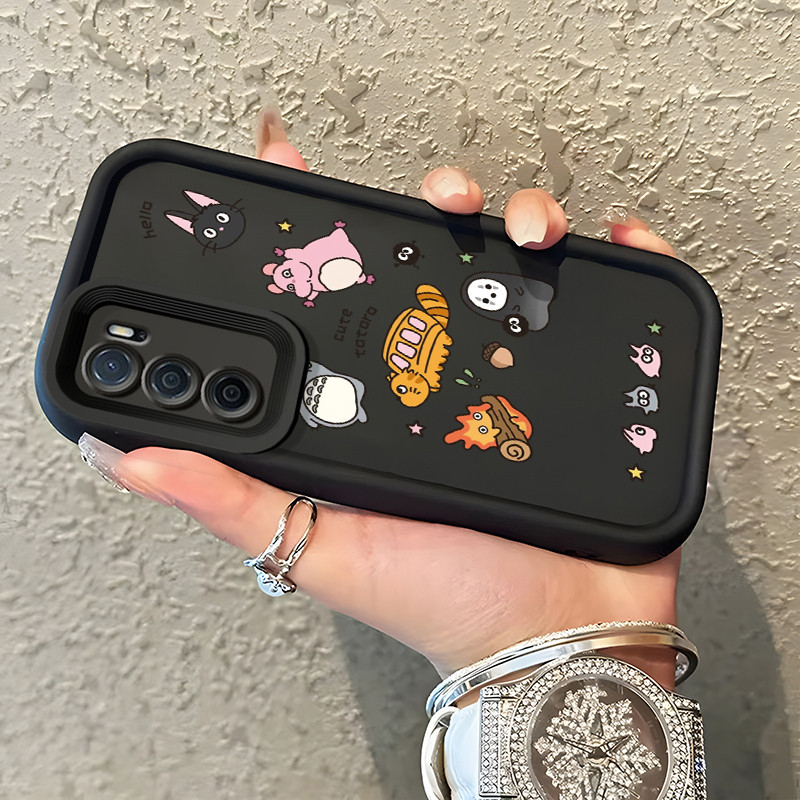 Casing Hp OPPO A16 OPPO A16s OPPO A54s Case Casing Karakter kartun pola HP Kasing Silikon Softcase m