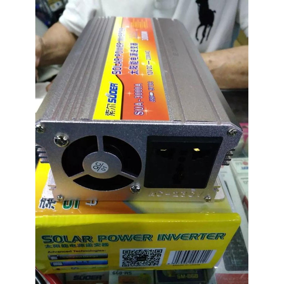 POWER INVERTER 3000 WATT 12V HIGH QUALITY INVERTER 3000WATT MERK SUOER GRATIS ONGKIR