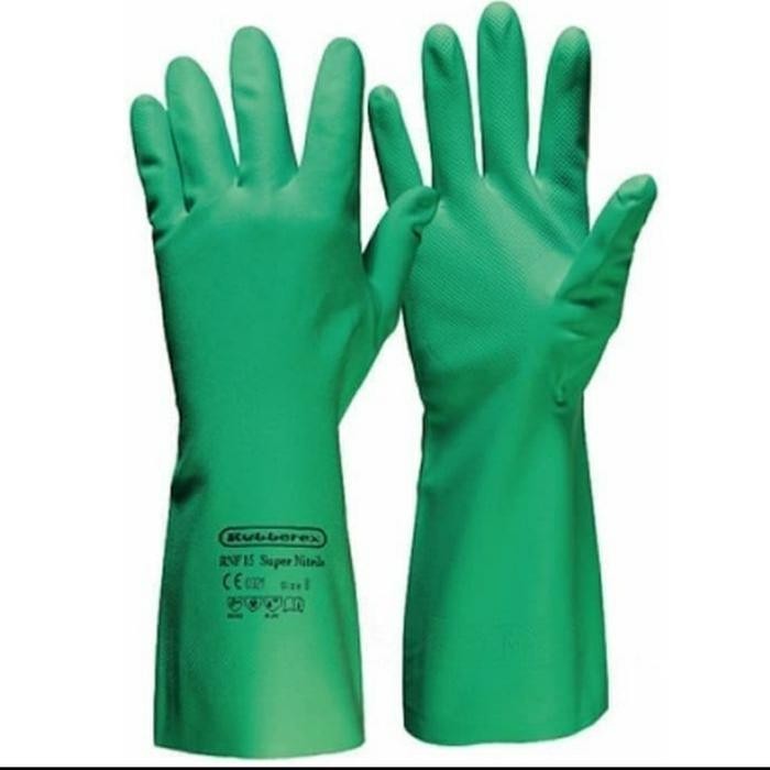 New SARUNG TANGAN KARET RUBBEREX SUPER NITRILLE RNF 15/SUPERNITRILLE RNF15