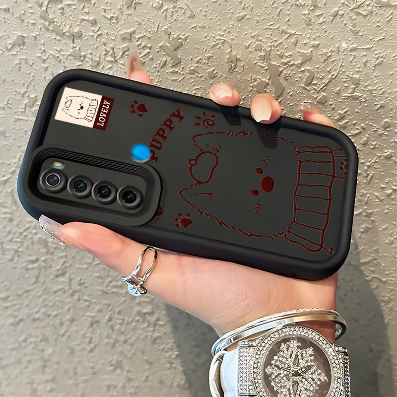 Casing Hp Untuk Xiaomi Redmi Note 8 Redmi Note 8T Redmi Note 8 Pro Case Anak anjing Softcase Silikon