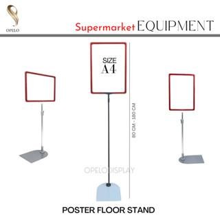 

Poster Floor Stand A4 150 Cm Display Harga Stand Supermarket