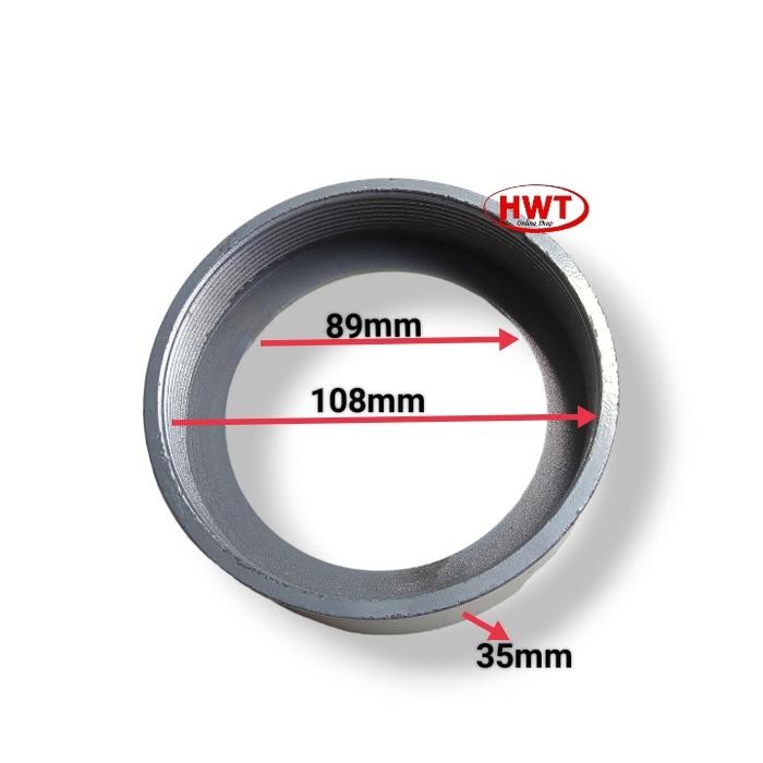 Tutup Depan Drat Mesin Giling Daging No 32 Hijau Body Tebal