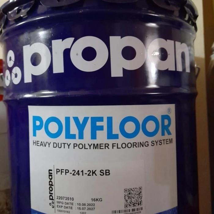 Terbaik Propan Polyfloor Pfp 241 2K Sb Clear Cat Dasar 20Kg Set 100% Ori