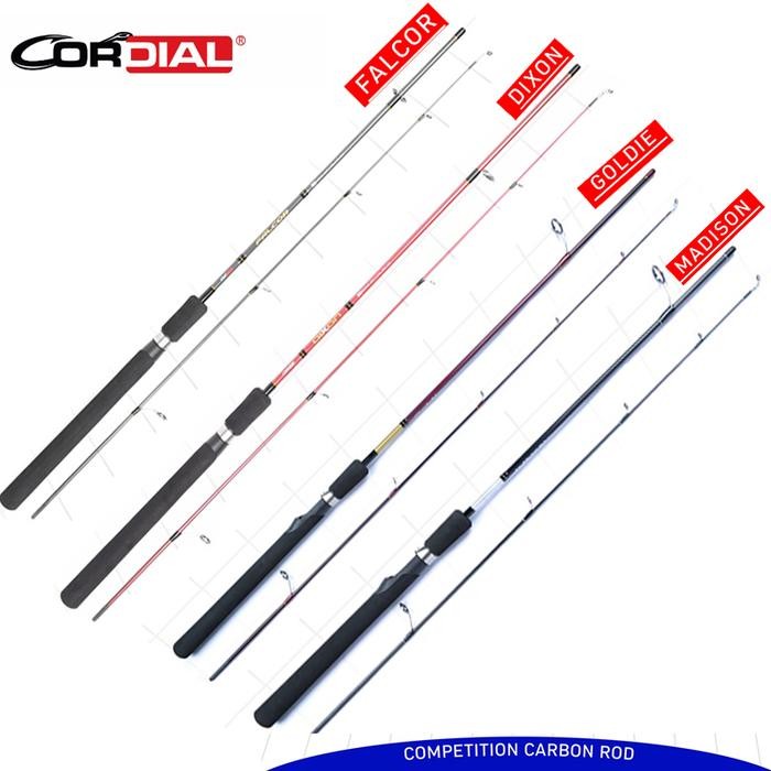 Joran Spinning CORDIAL DIXON FALCOR GOLDIE MADISON Harian Ikan Mas Medium Light