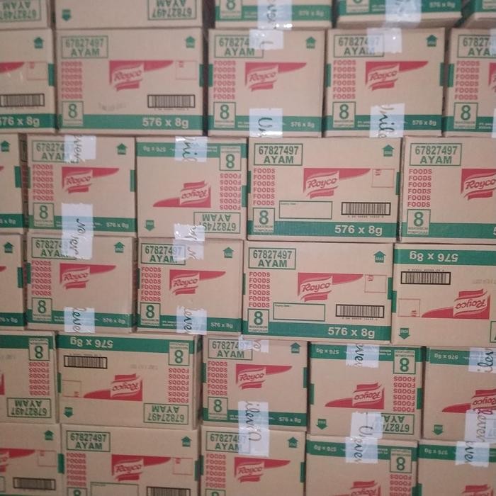 

NEW PRODUK KHUSUS GRAB/GOJEK ROYCO AYAM - SAPI KEMASAN RENCENG / DUS (576 PCS) PITALOKAOUTLET23