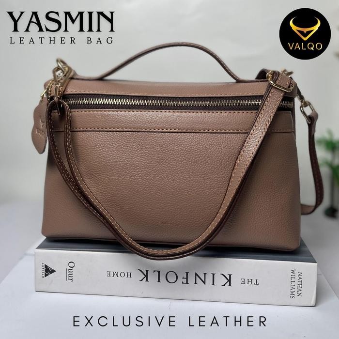 VALQO YASMIN Tas Wanita Kulit Sapi Clutch Pouch Tas Persit Perempuan