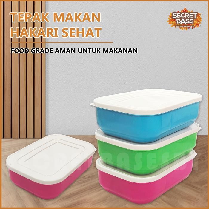 OMPRENG HAKARI - Ompreng Kotak Makan / Kotak Bekal / Lunch box Sekat