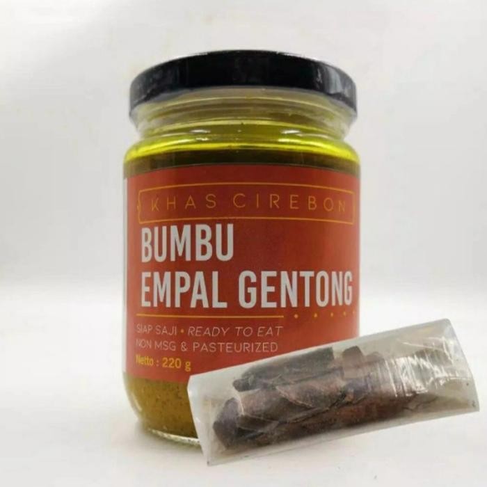 

Pilihan- Bumbu Empal Gentong Khas Cirebon