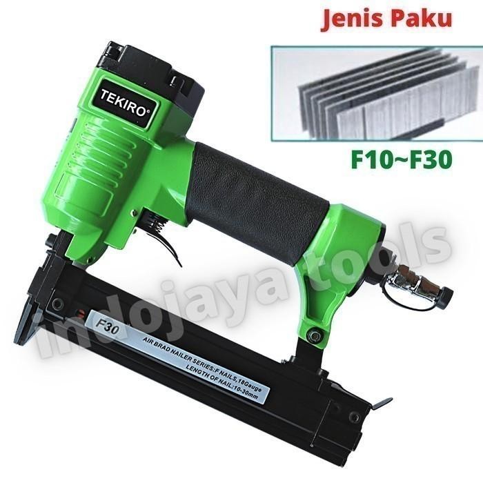 Pilihan- Air Nailer Gun F30 / Mesin Paku Tembak Angin Tekiro