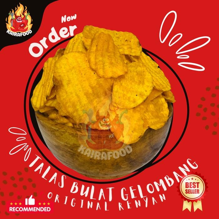 

1 KG KERIPIK TALAS STICK GURIH TERNAGIH