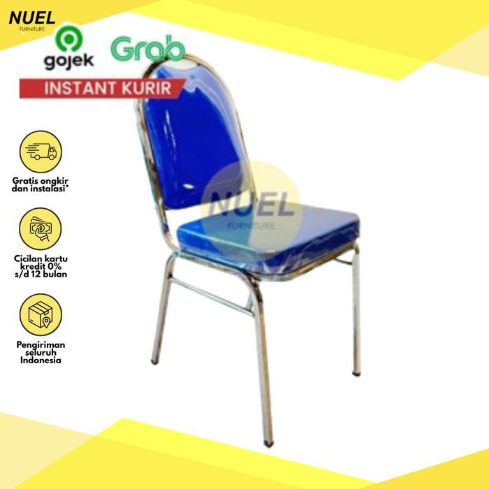 Pilihan- Nuel Kursi Susun Pipa Kotak, Kursi Futura, Kursi Pesta