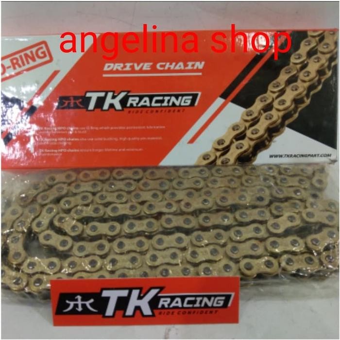 Rantai Tk Original 520 130L Tk Original Oring Rantai.Gold