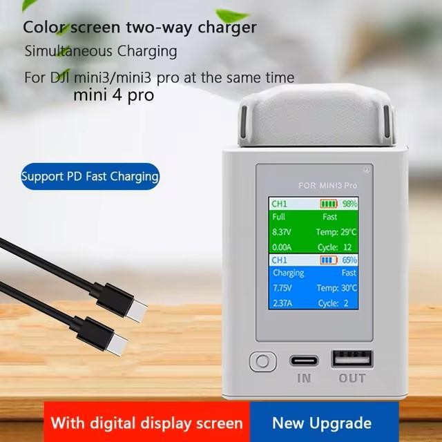 CHARGING HUB DJI MINI 3 PRO DJI MINI 3 Mini 4 TWO WAY CHARGER
