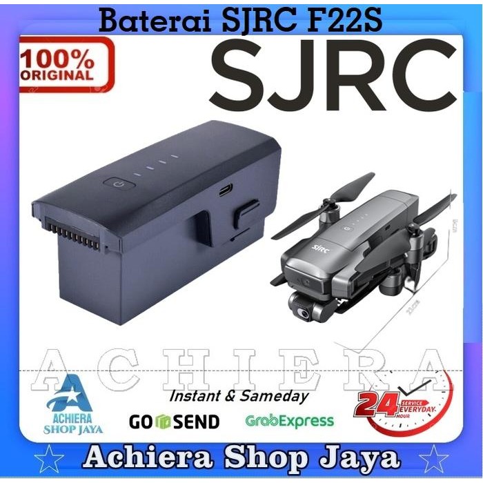 Battery Drone SJRC F22S 4K Pro 11.1V 3500mAh Lipo Baterai