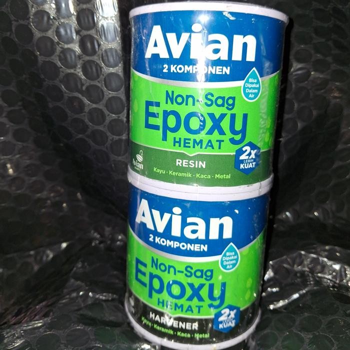 Lem Epoxy Avian Non Sag // Non-Sag untuk Kayu Keramik Kaca Metal